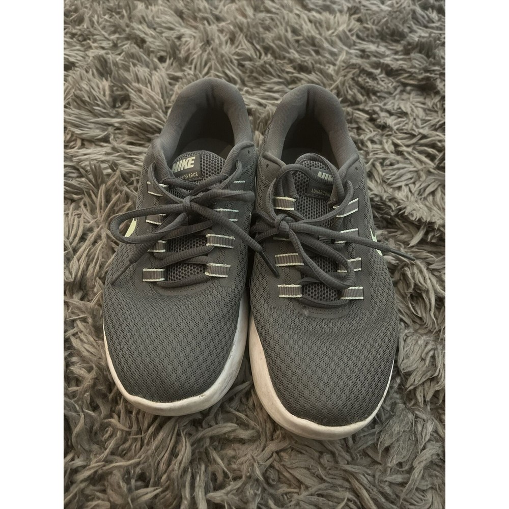 Nike Lunarconverge 852469-004 Women's Running Shoes color Gray/green Size 8.5